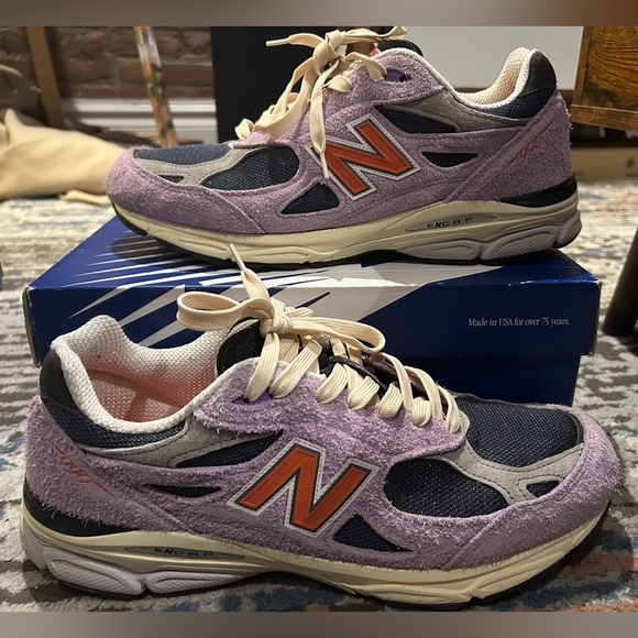 New Balance 990v3 Teddy Santis Raw Amethyst size 13 - Picture 2 of 7